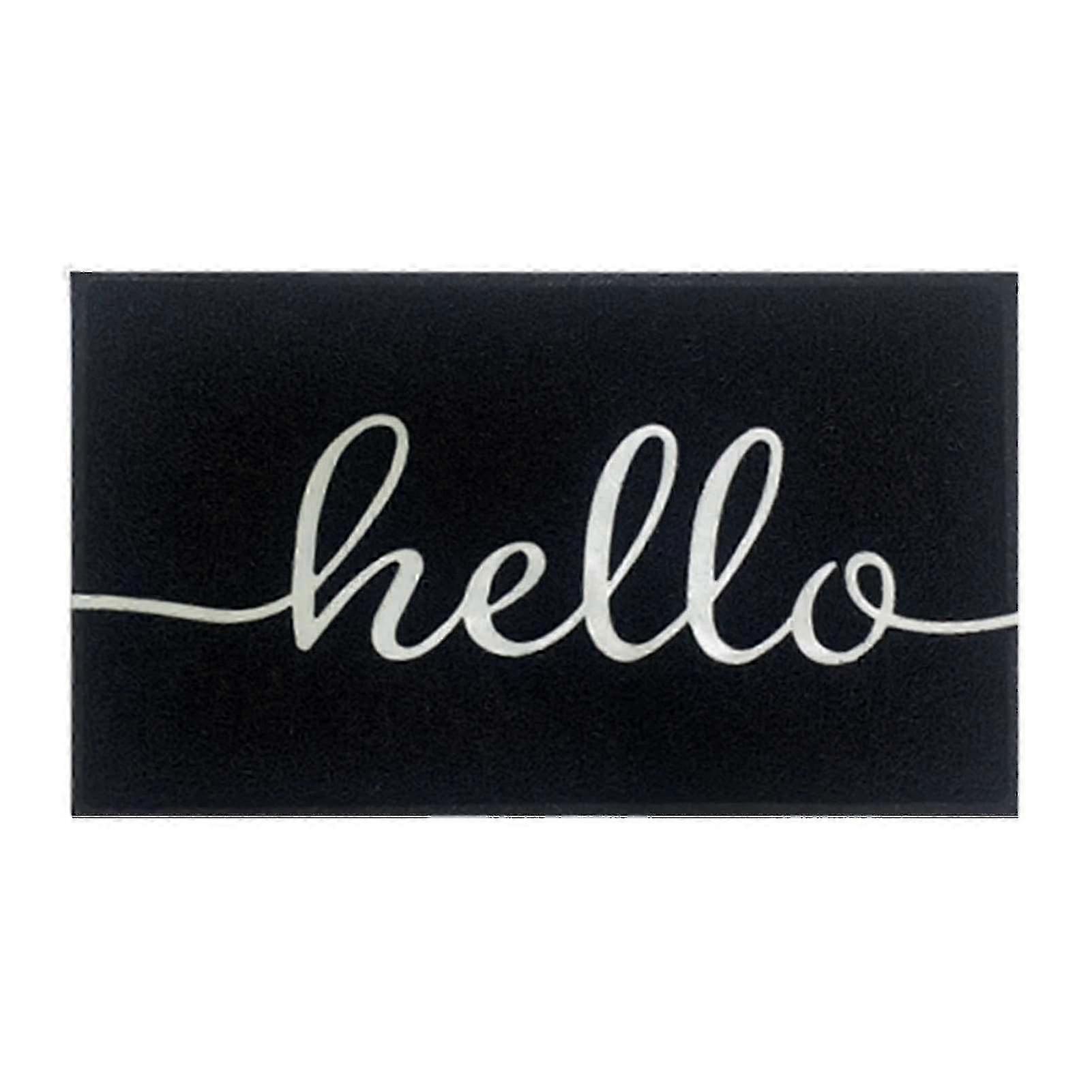 Front Door Welcome Mat Soft Abrasion Resistant Rugs For Stairs Cour...