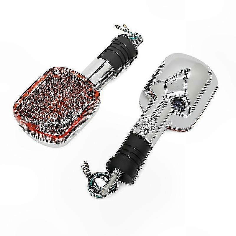 Universal Turn Signal Blinker Lights for Motorcycles - Compatible with Various Cruiser and Shadow Models