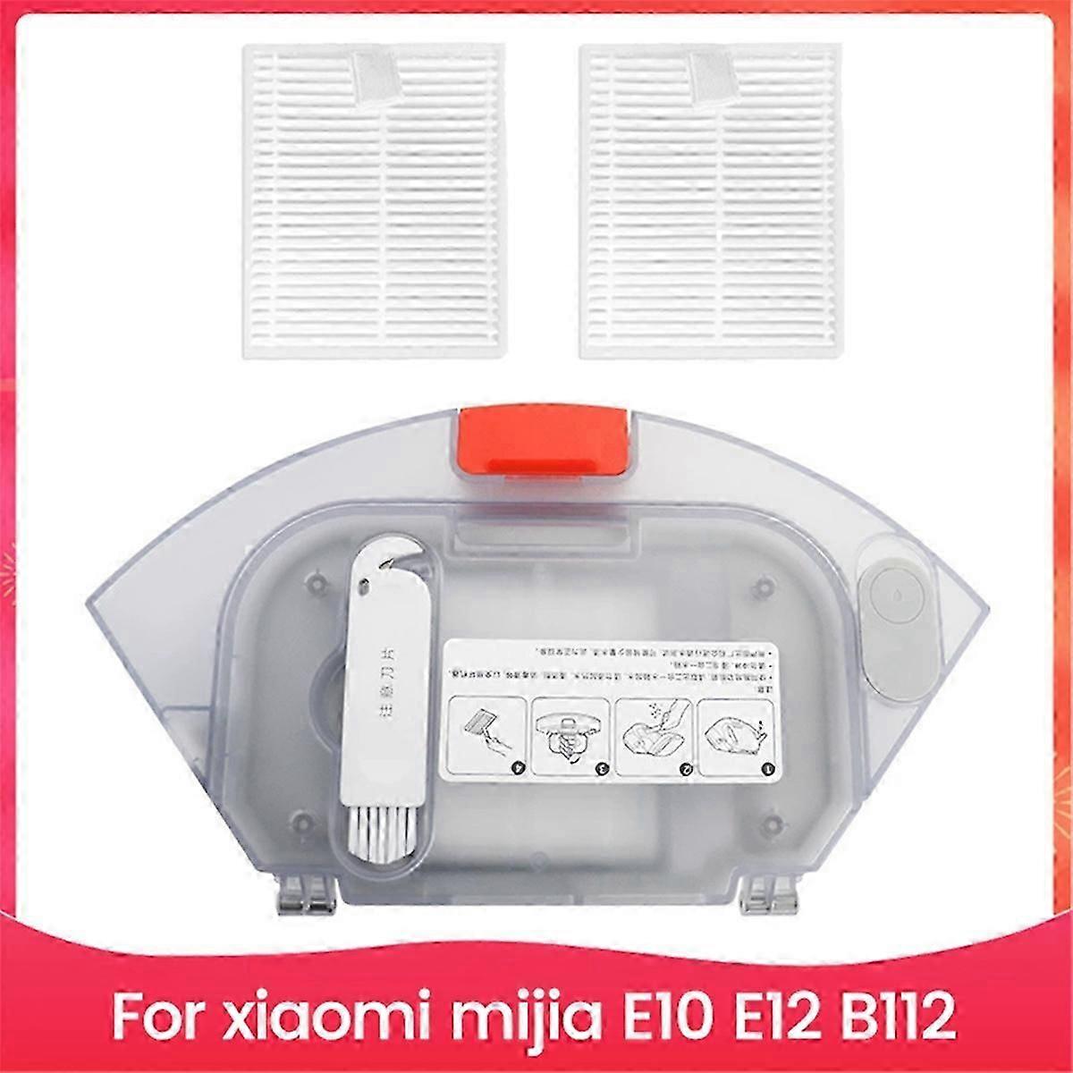 Wassertank Staubbox für E10 E12 B112 Roboter Staubsauger Ersatzteile