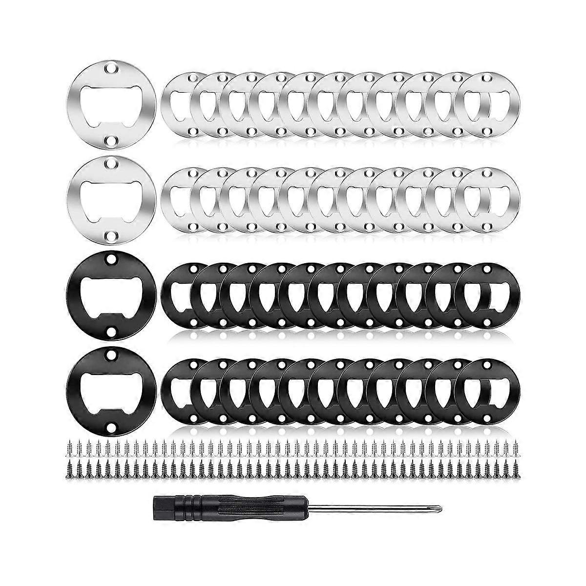 Bottle Opener Inserts Kits Round DIY Bottle Opener Hardware Kit DIY Beer Opener Round DIY Bottle Op