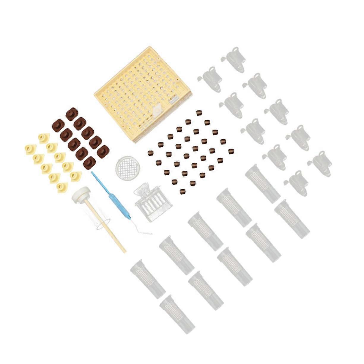 Essential Beekeeping Kit Feeding Box Case, Lightweight, Easy Install/Remove, Model 1, Beekeeping Accessory