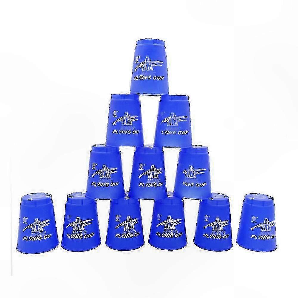 Sport Stacking Set - 12 Cups for Training, Travel, and Party Games