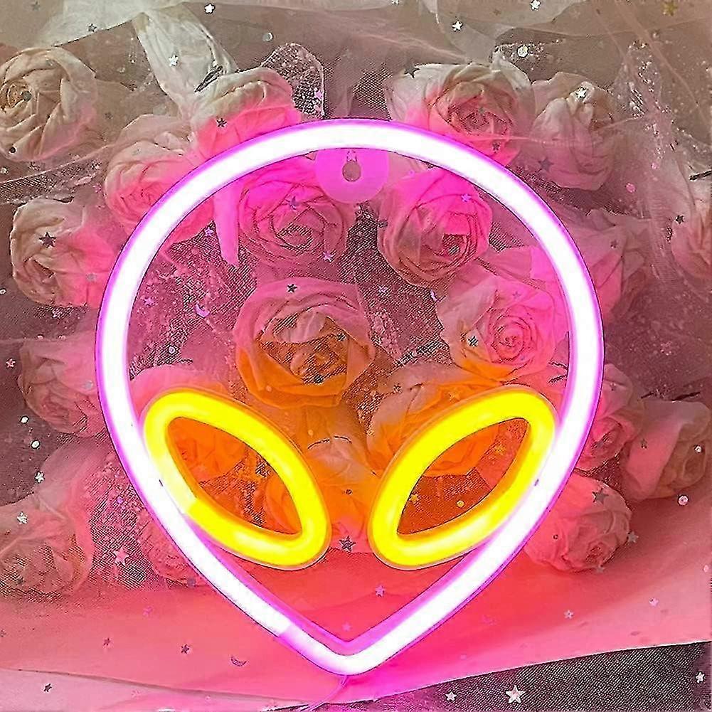 Planet Sign, LED Planet USB or Battery Powered Neon Sign Bedroom Festival Children Playground Party Bar Christmas Planet Neon Sign Decoration
