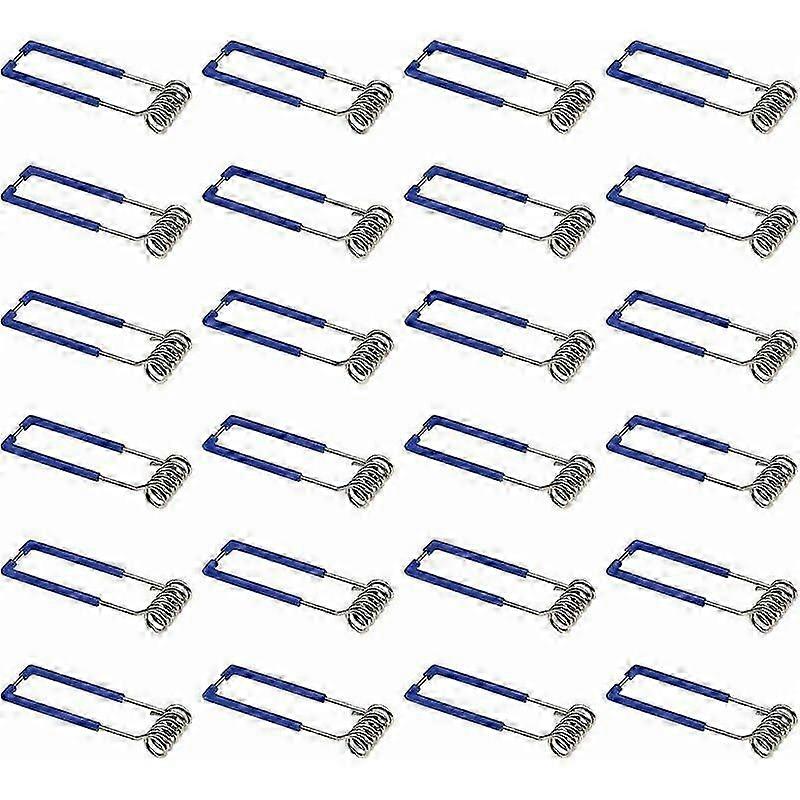 Pack of 24 Spring Clips for Recessed Spotlight GU10 MR16 1.5 x 60 mm