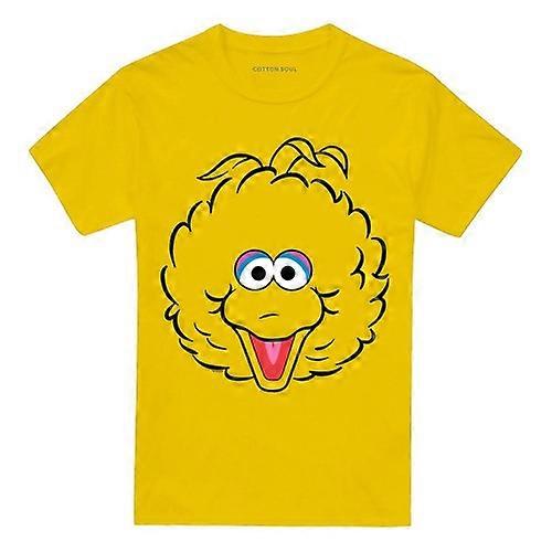 Sesame Street Unisex Adult Big Bird Full Face T-Shirt