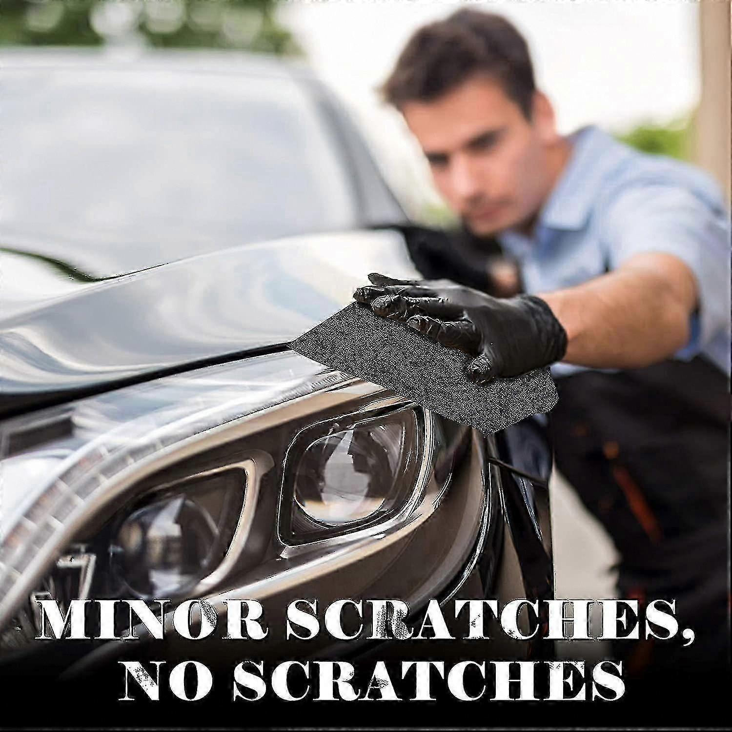 Nano Sparkle Cloth 4-Pack for Car Scratch Remover, Easy to Polish Surfaces