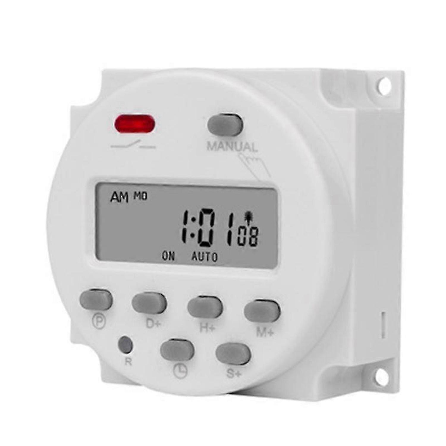 1 Second Interval 12V Digital LCD Timer Switch