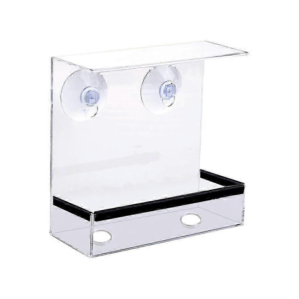 Clear Glass Window Viewing Bird Feeder Hotel Table Hanging Suction 2025