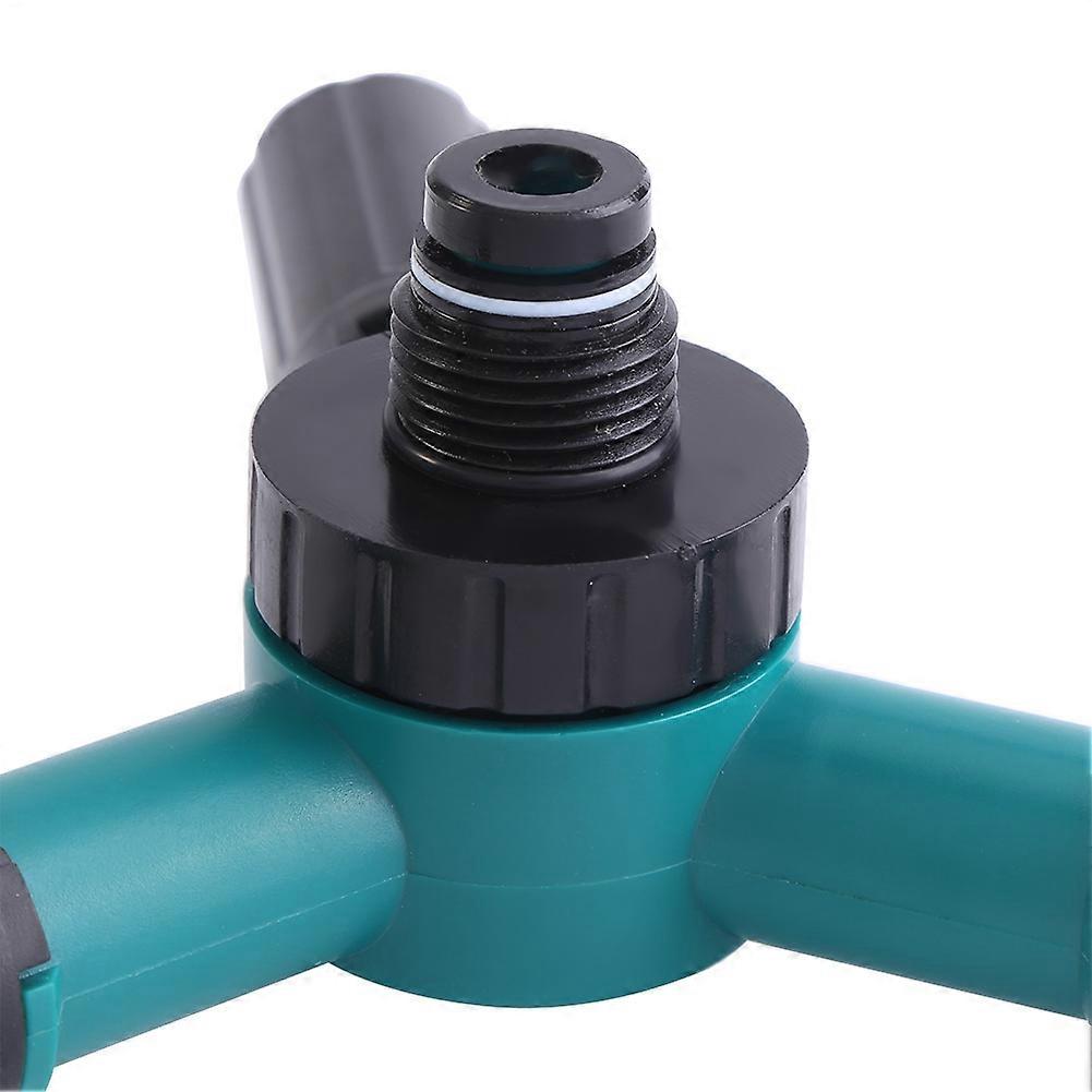 Rotary 3-Arm Garden Sprinkler, Durable Plastic, Multi-Use Irrigation
