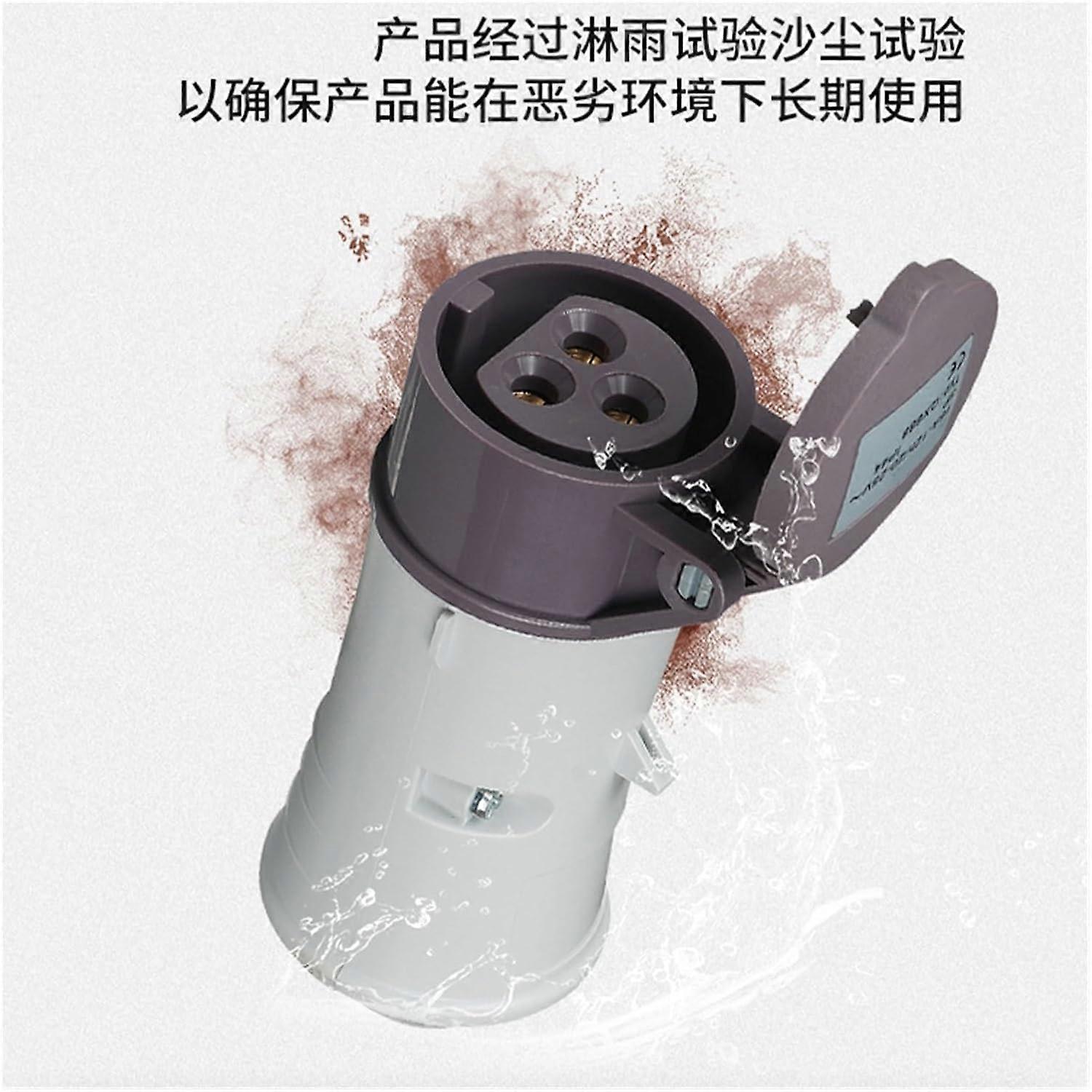 European Standard Low Voltage Industrial Aviation Waterproof and Dustproof Plug and Socket 2P3H16A32A2025V4050VGP682