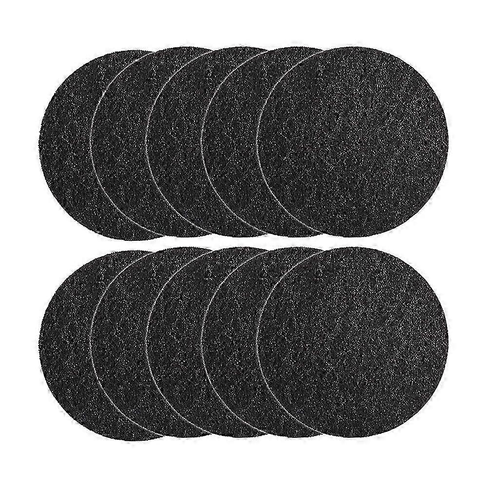 Activated Carbon Cotton Filter Sheets 10 Pieces 165x165mm Suitable for Most Compost Bins