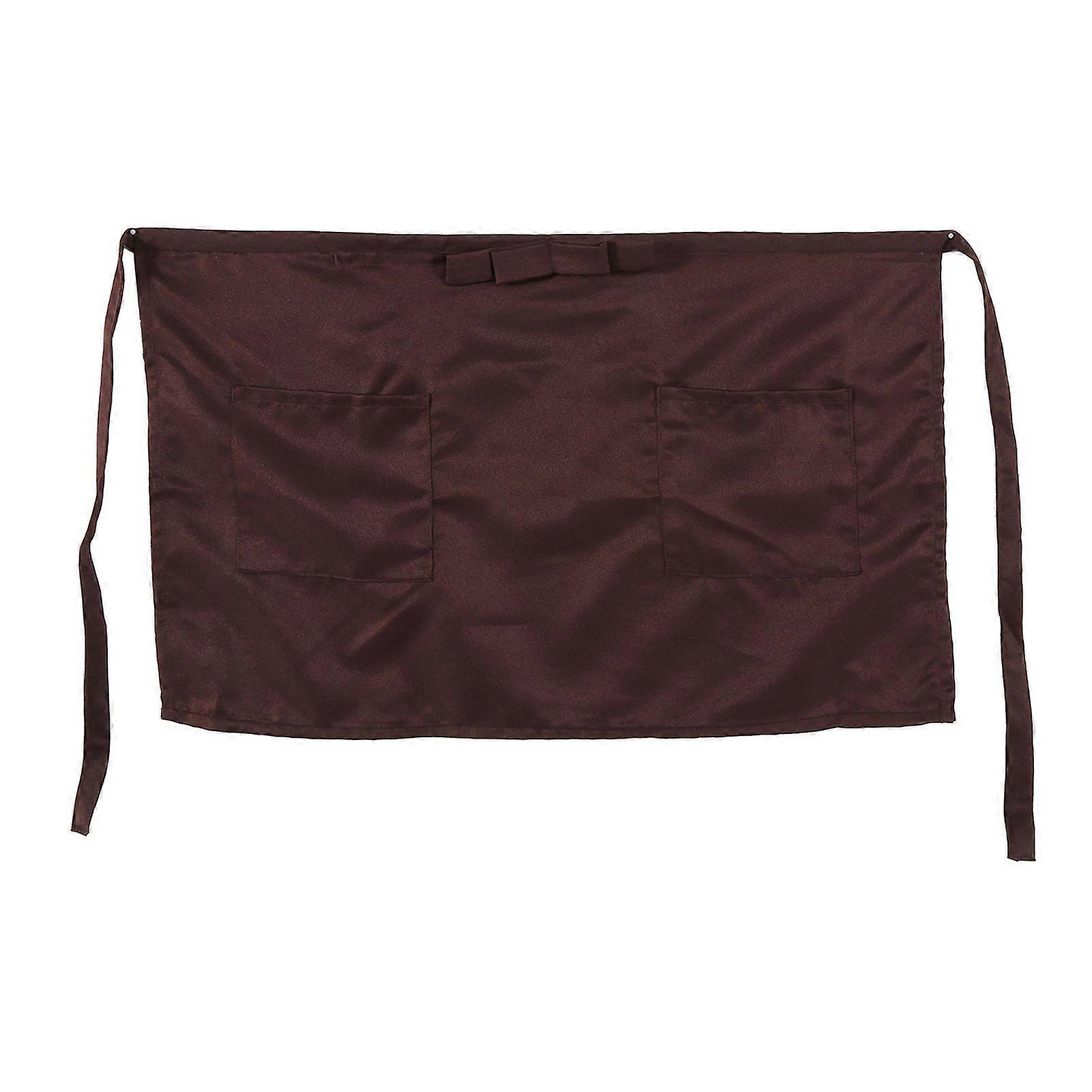 1pc Halve Lengte Korte Schort Dames / Heren BowKnot Type Koken met behulp van koffie