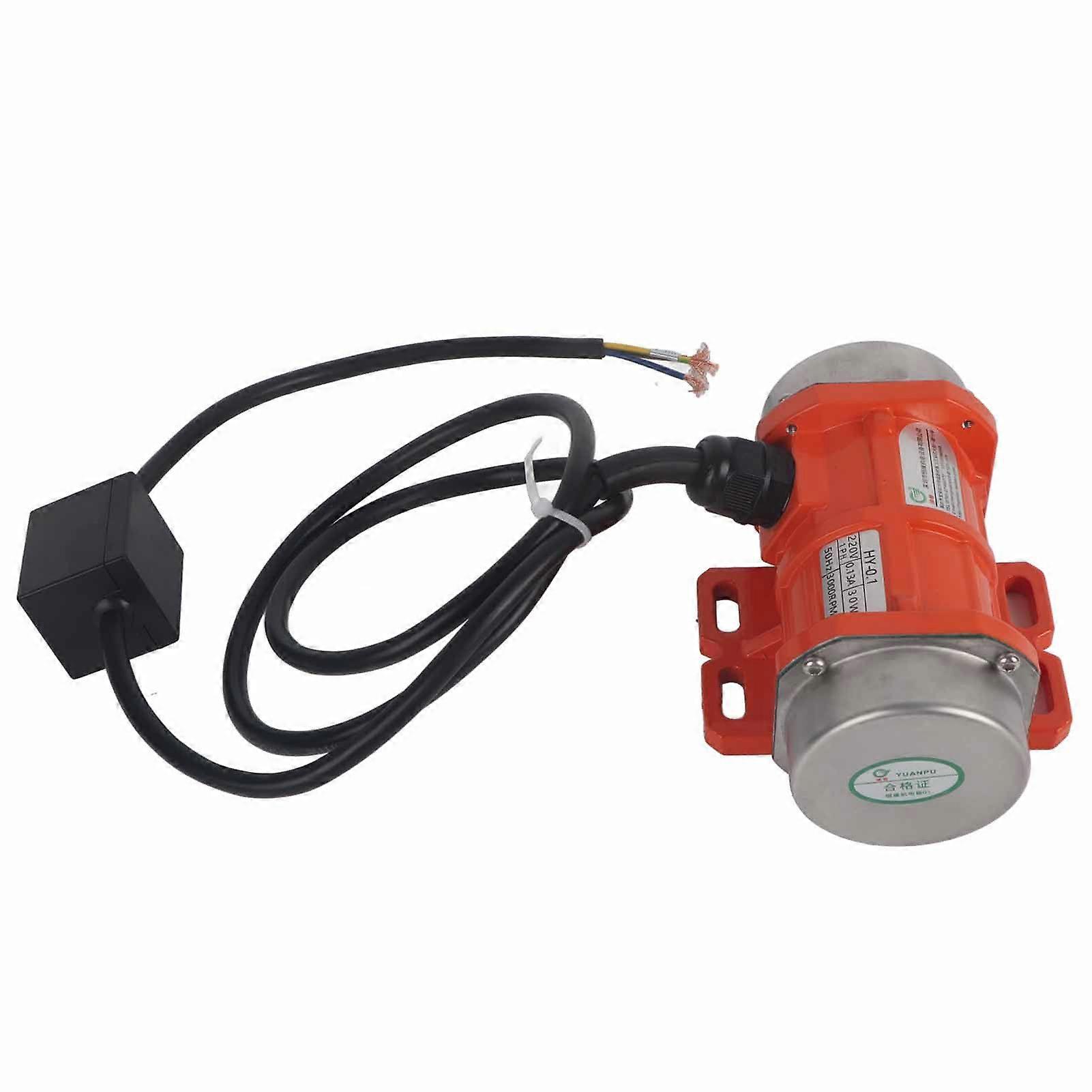 220V 3000RPM Adjustable Vibration Motor Single Phase Asynchronous Motor IP66 Waterproof