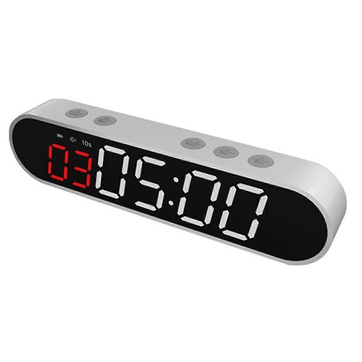 Portable Gym Timer Clock - Small Workout Interval Timer with Magnet, Gym Clocks for Home Gym/Garage