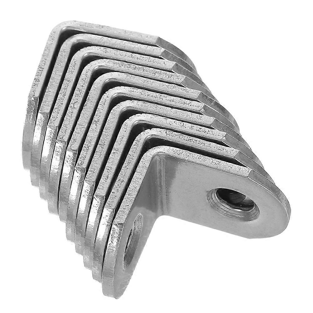 Corner Braces L Brackets for Shelves Durable Brackets 50Pcs