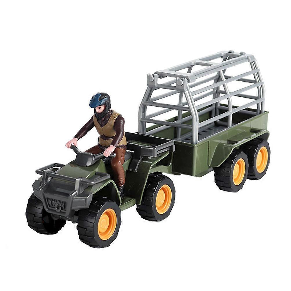 Farm Scene Model Motorcycle Toy for Kids Learning with 1Set