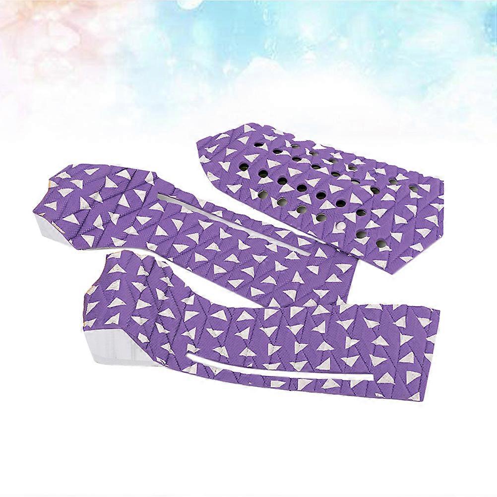 Non-Slip Traction Pad Surfboard Pad for Surfing Violet 1g05