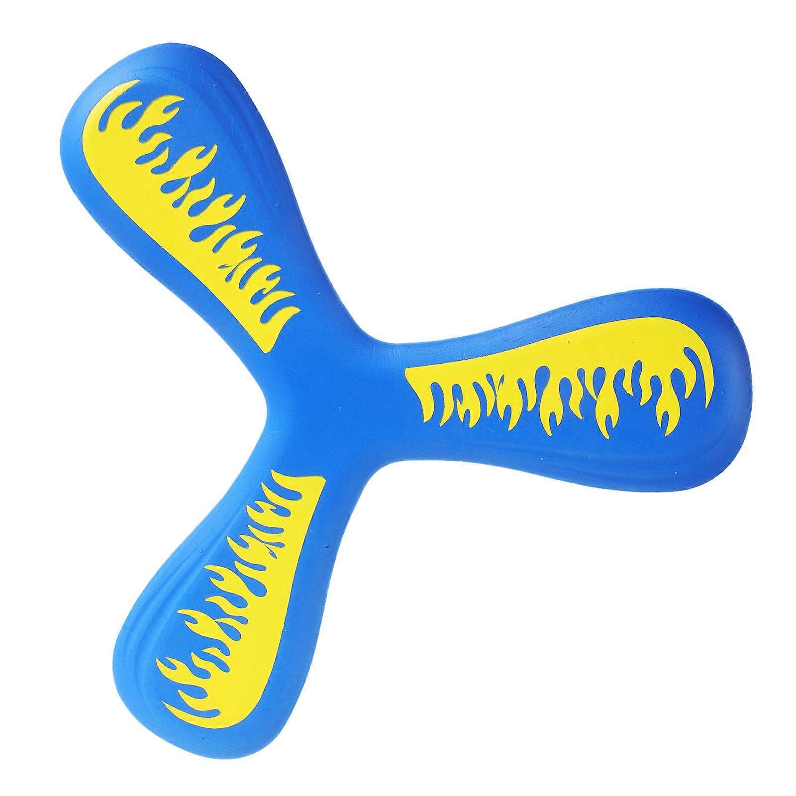 Blue Flying Disc for Kids Sports Toy with Soft Foam Material
