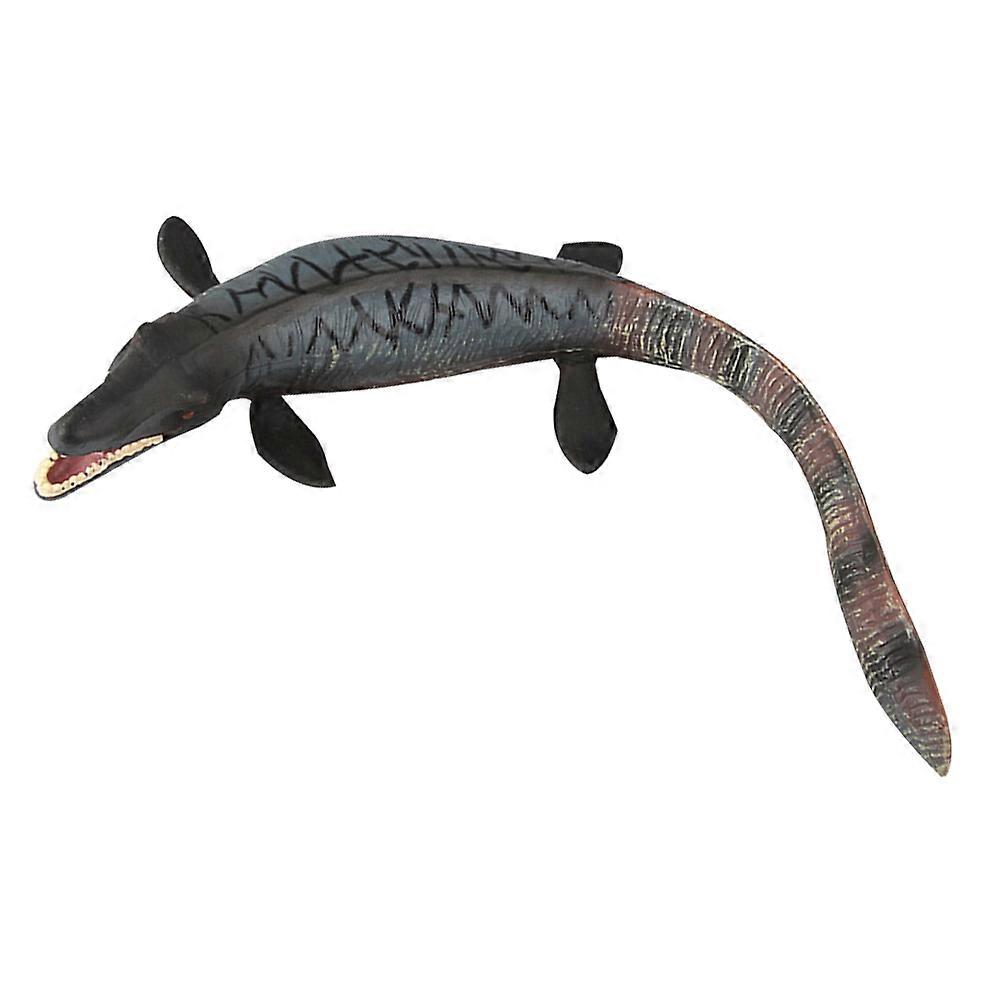 Lifelike Dinosaur Model Grey Toy for Decoration 1Pcs Plastic