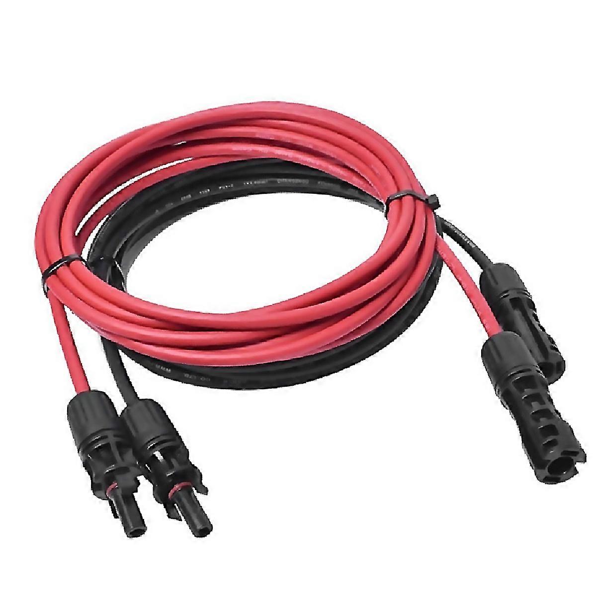 For Solar Extension Cable 10awg 6mm2 Solar Panel Connector