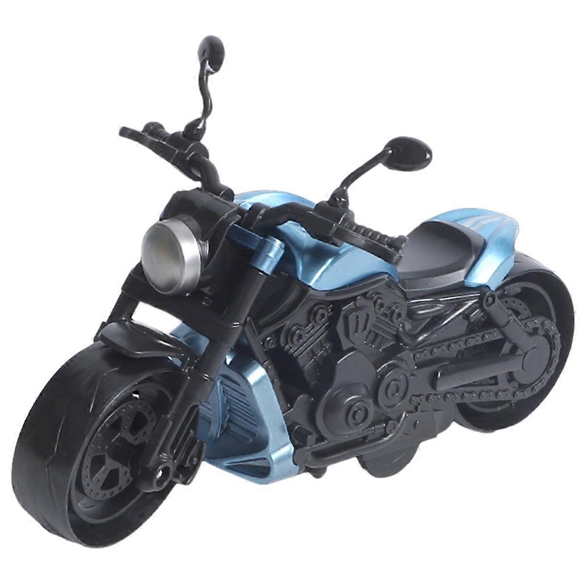 D Toy Motorcycle,Pull Back Motorcycle Toy, 1:12 Motorcycle Model