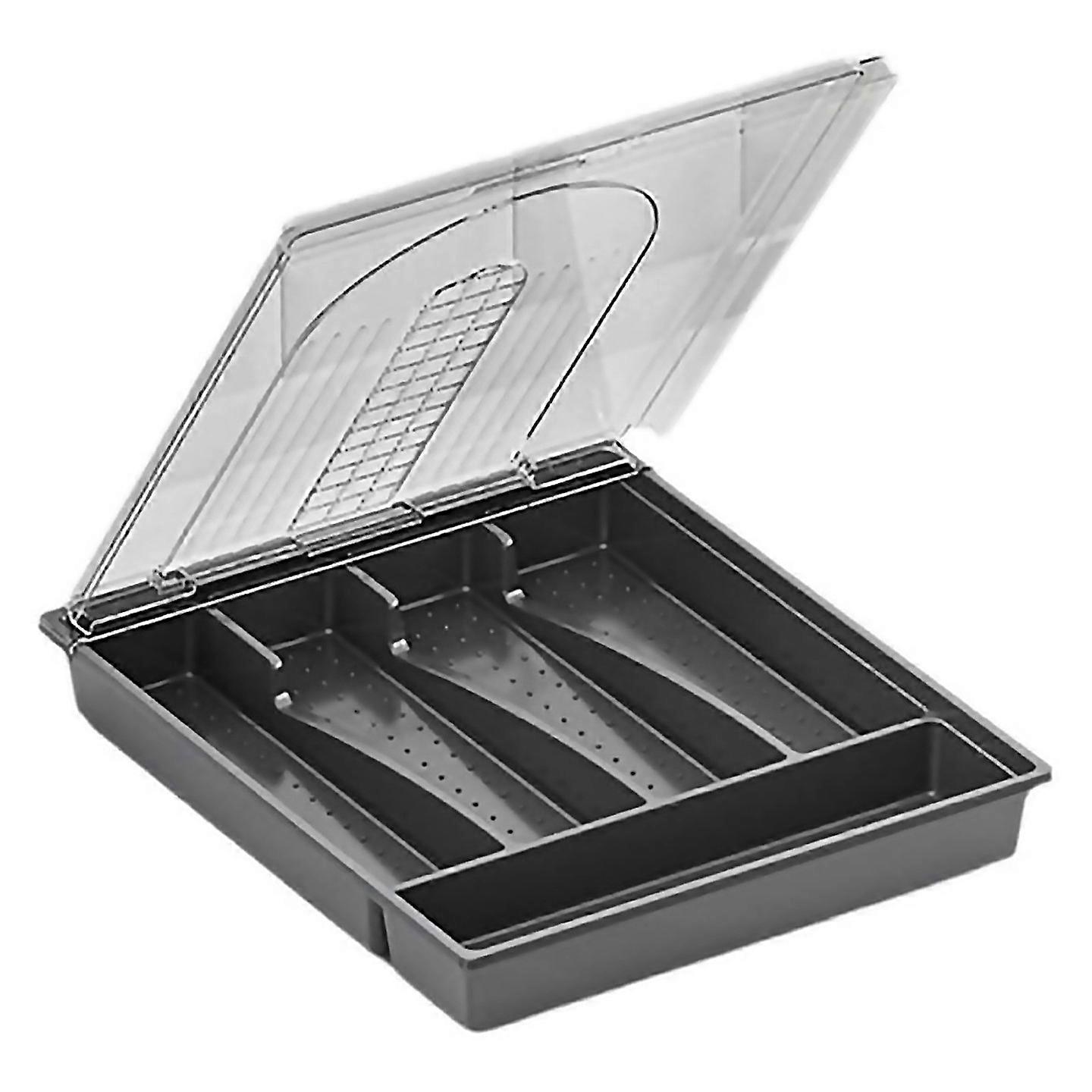 For Organizer With Lidplastic Cutlery And Flatware Storage Box