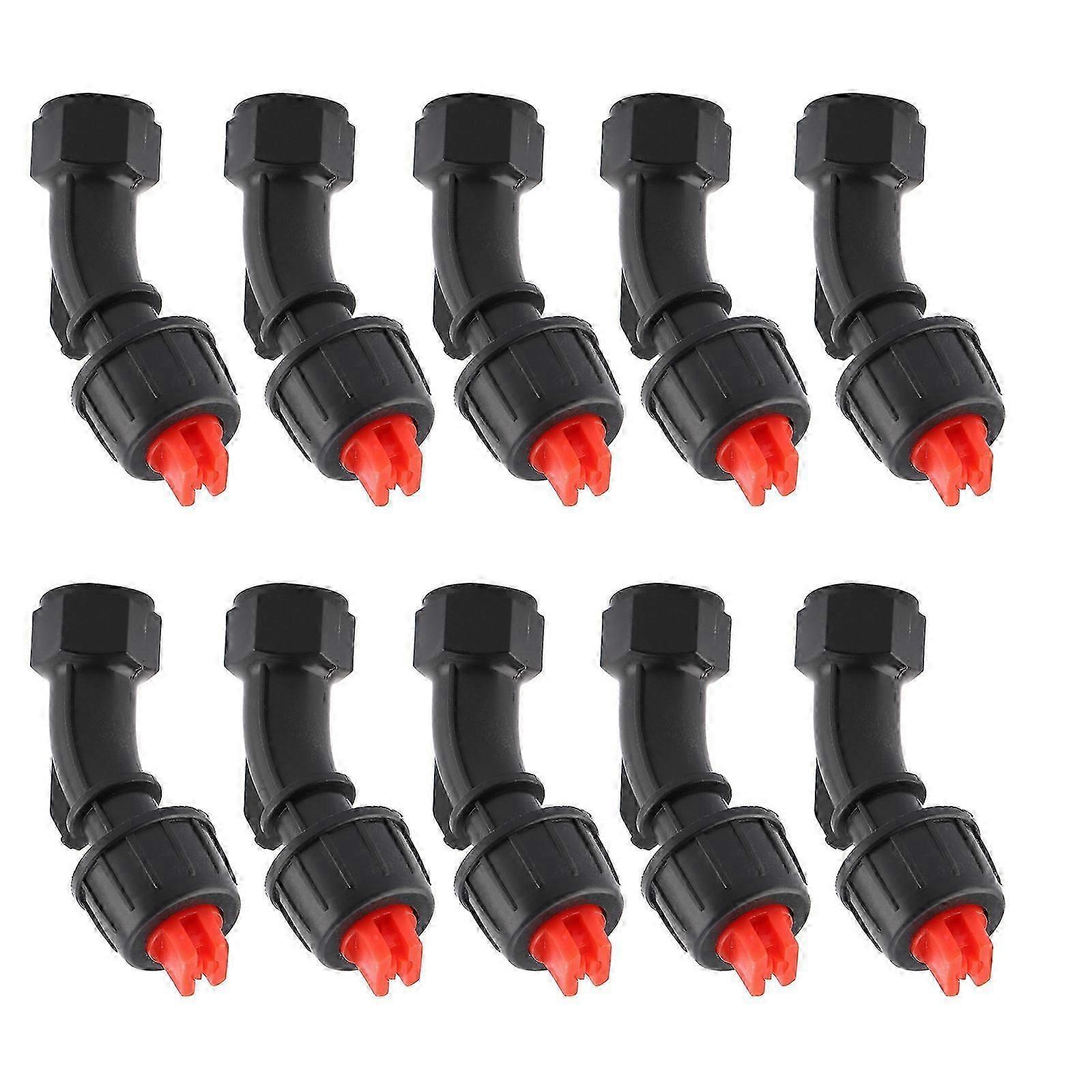 Practical 10 Pieces Plastic Sprayed Nozzle Suitable for Electric Sprayers Uniform Misting Distribution Farming Equipment Cs