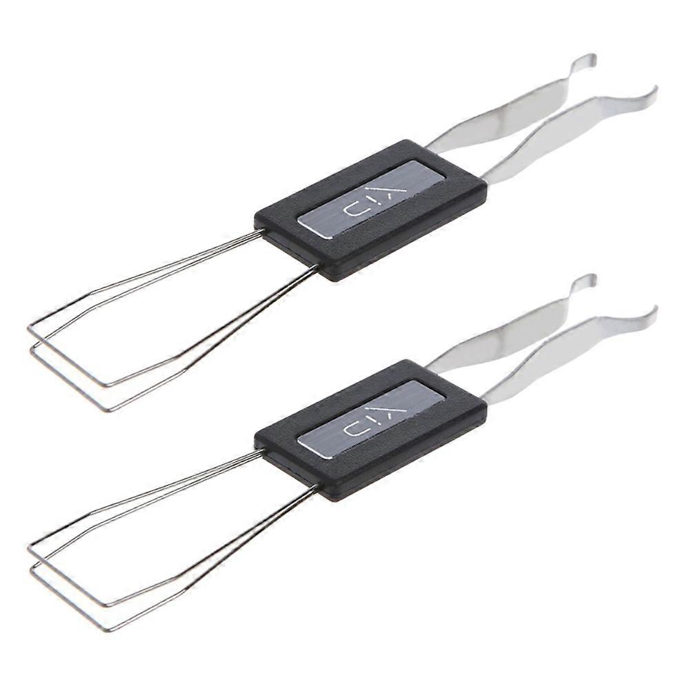 Mechanical Keyboard Key Puller Tool 2Pcs Keyboard Key Remover for Use