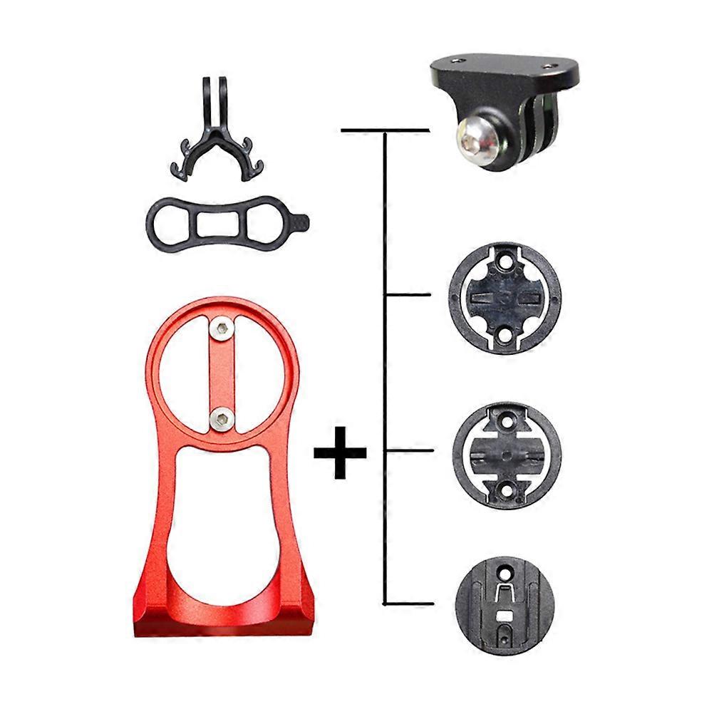 Bike Handlebar Extension Odometer Holder for 2Sets Red Mountain Bike Use