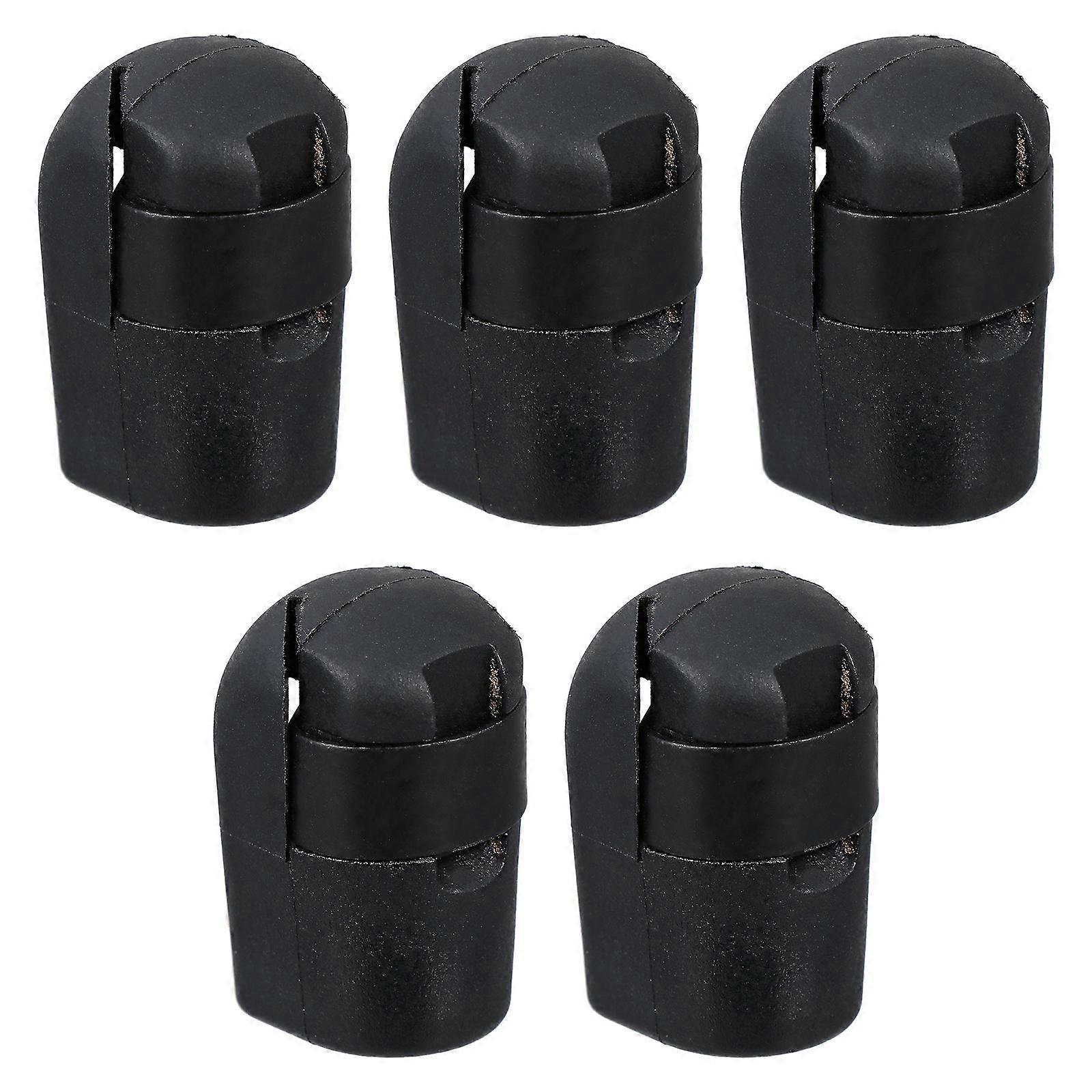 Durable Gas Spring End Fitting Connector for Home Use 5Pcs Black Plastic
