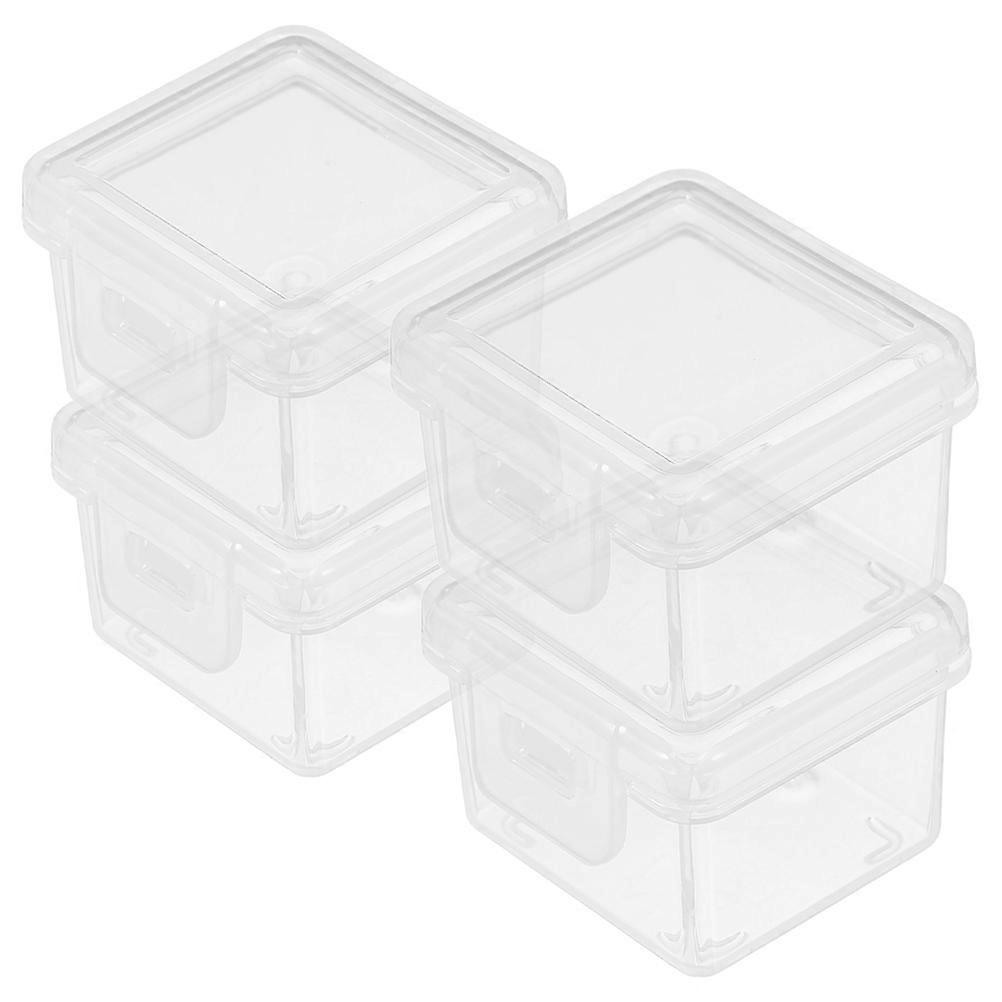 Cheese Box For Household 8 Pcs Square Containers For Food Preservation Refrigeration Storage With High Durability