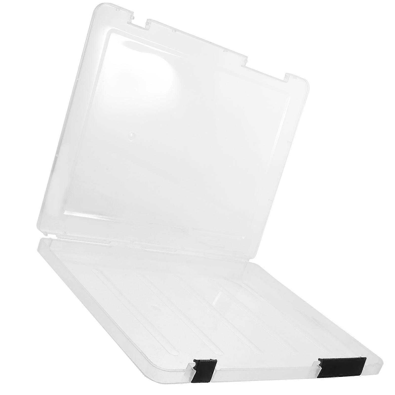 Scrapbook Paper Storage Plastic Document Holder for Home 4Pcs Set