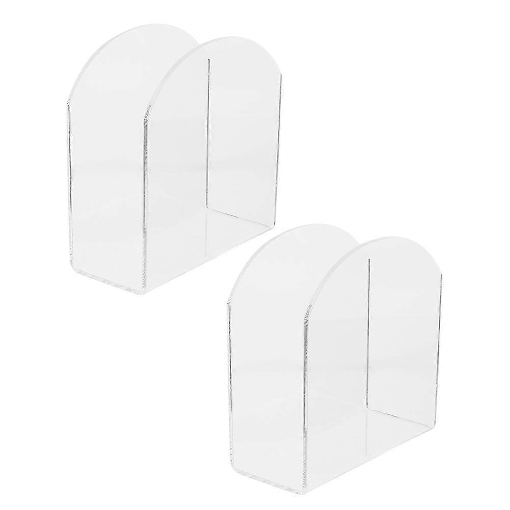 Transparent Acrylic Towel Holder for Bar Use 8Pcs Standing Napkin Dispenser