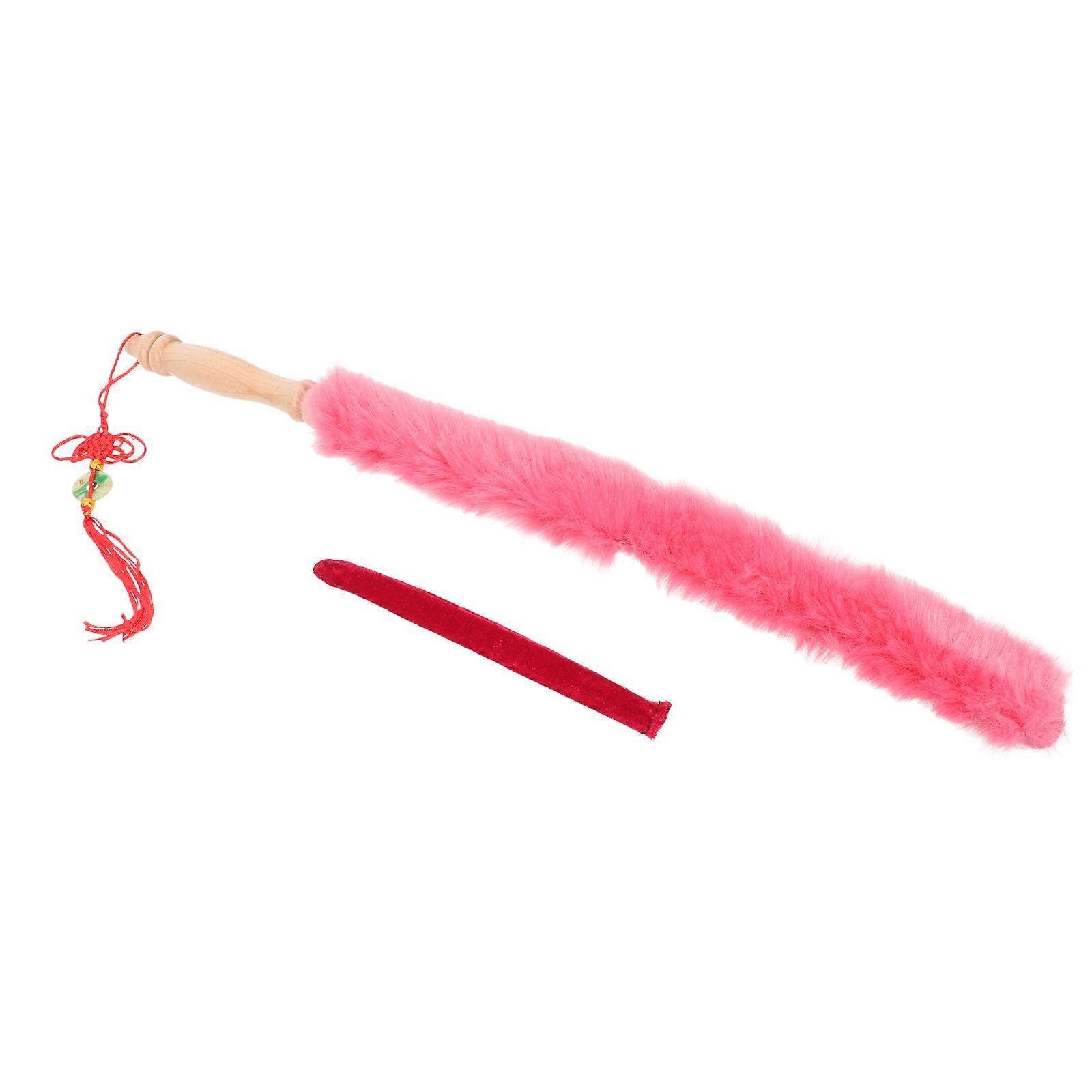 Ancient Guzheng Cleaning Brush for Dust Removal with Rabbit Hair