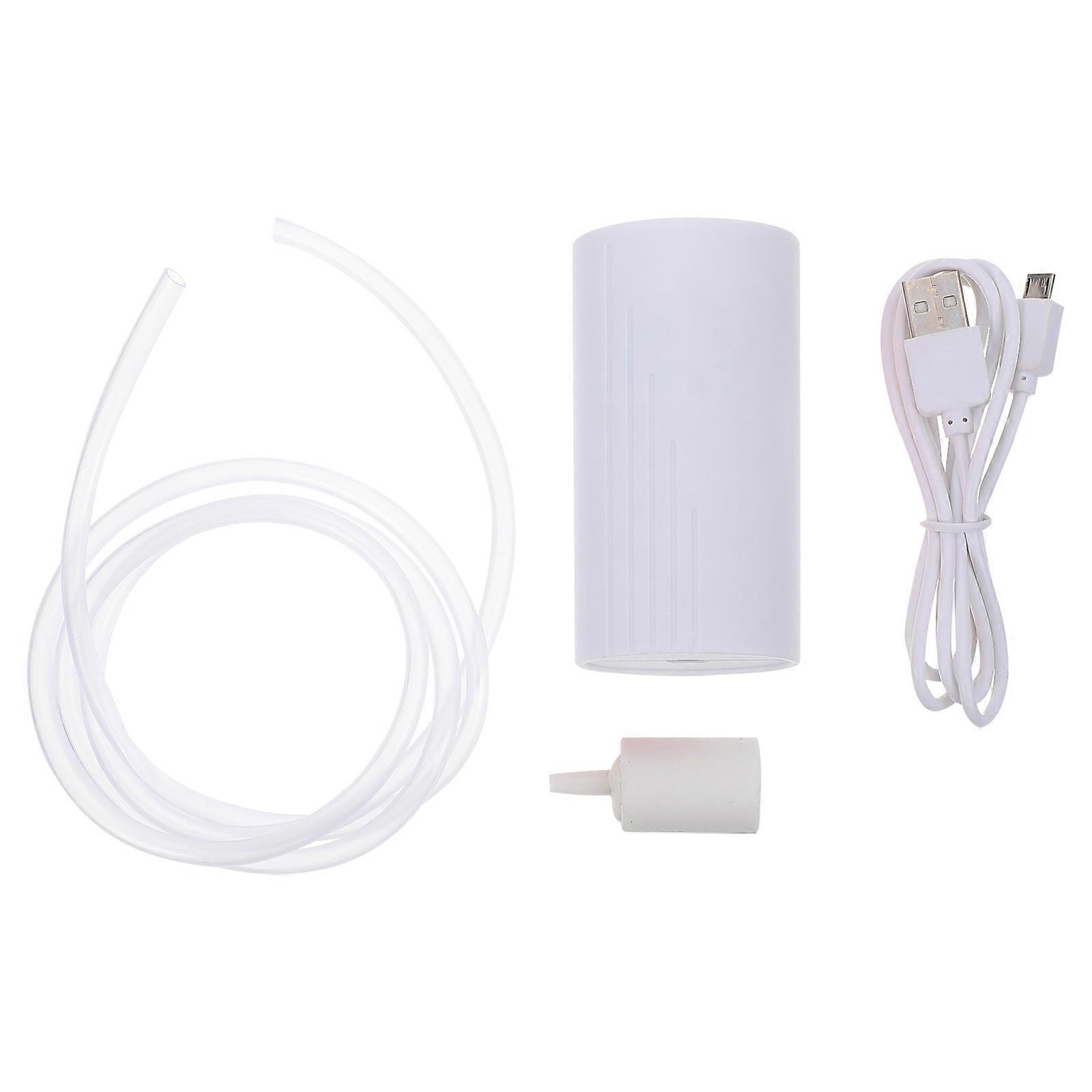 Fish Tank Oxygen Pump USB Charging Oxygen Aeration Pump 1Set