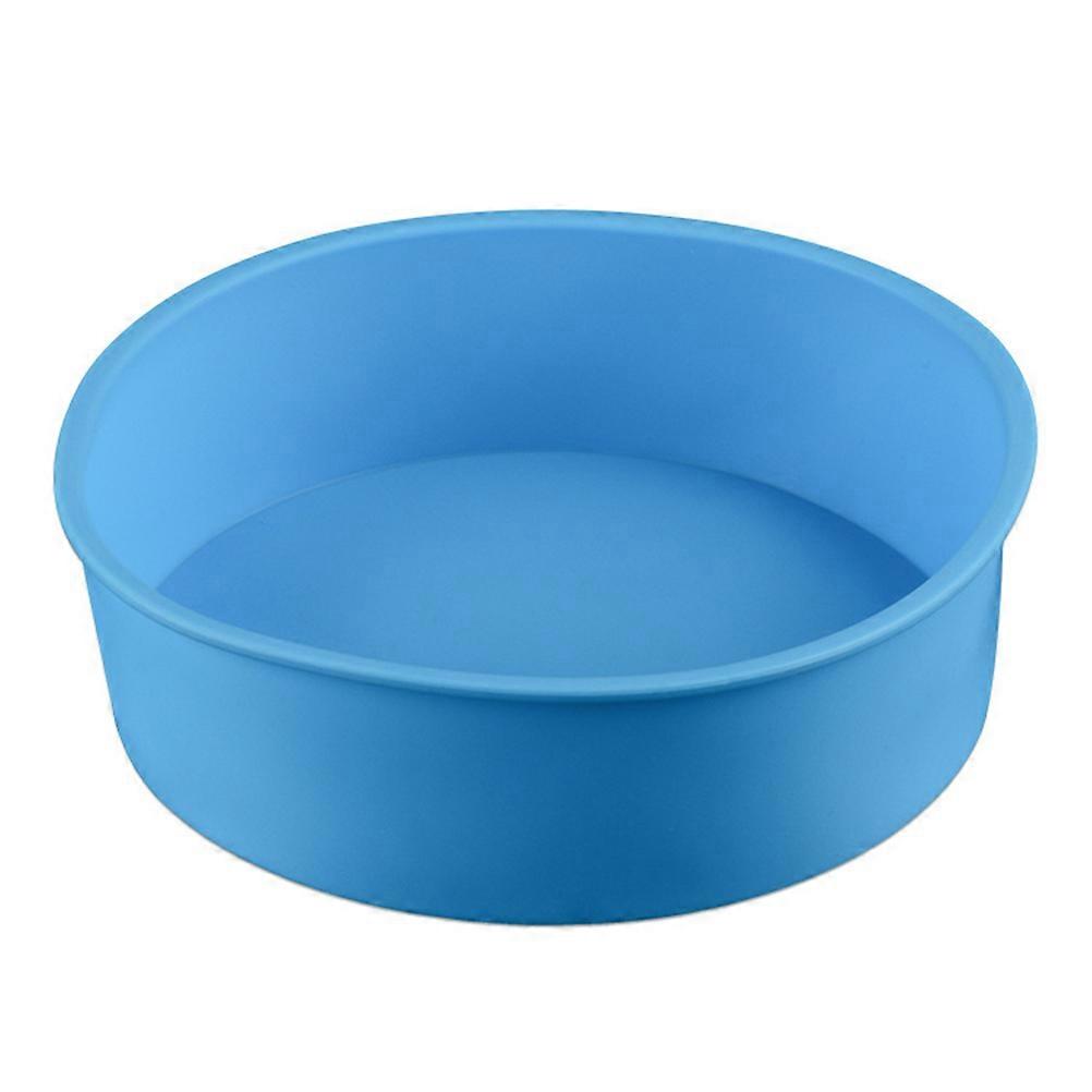 Baking Tool Round Shape Cake Mold 17X17X5.5Cm Assorted Color Perfect For Home Baking 3Pcs