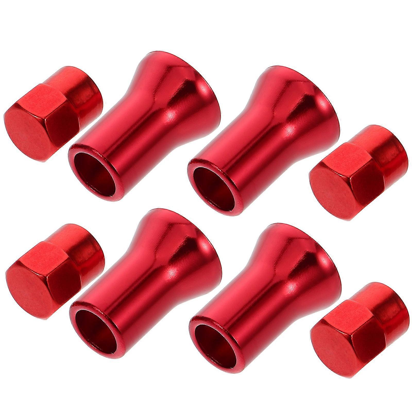 Stylish Car Valve Stem Caps Aluminum Alloy for Easy Use 24Pcs