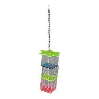Pet Bird Foraging Toys Hanging Treat Foraging Toy for Tropical Chickens Parrot Bird