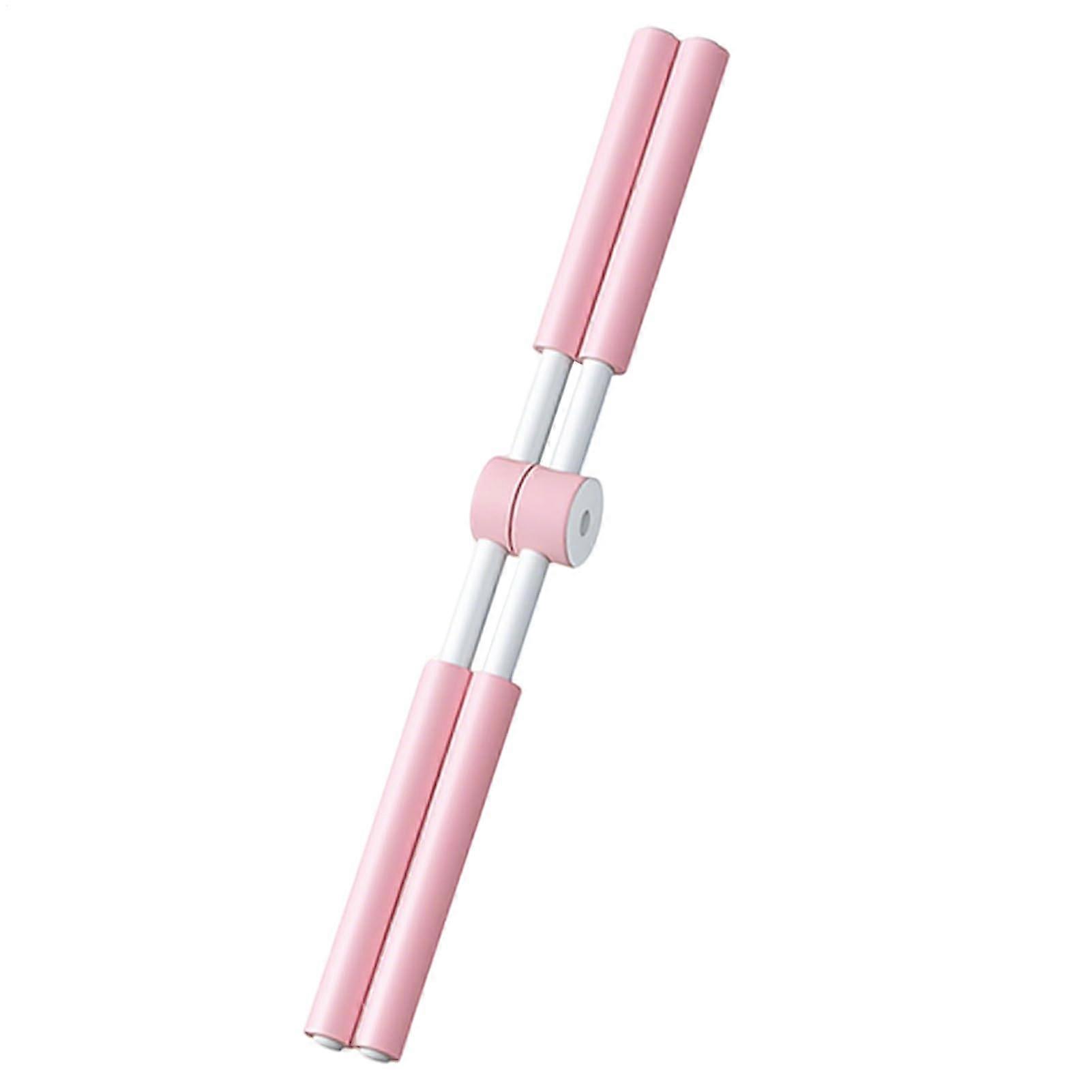 Yoga Stick Stainless Steel Core Foam Pink Postures Corrector For Hunchback Neck Hump Correction Daily Use Travel Office