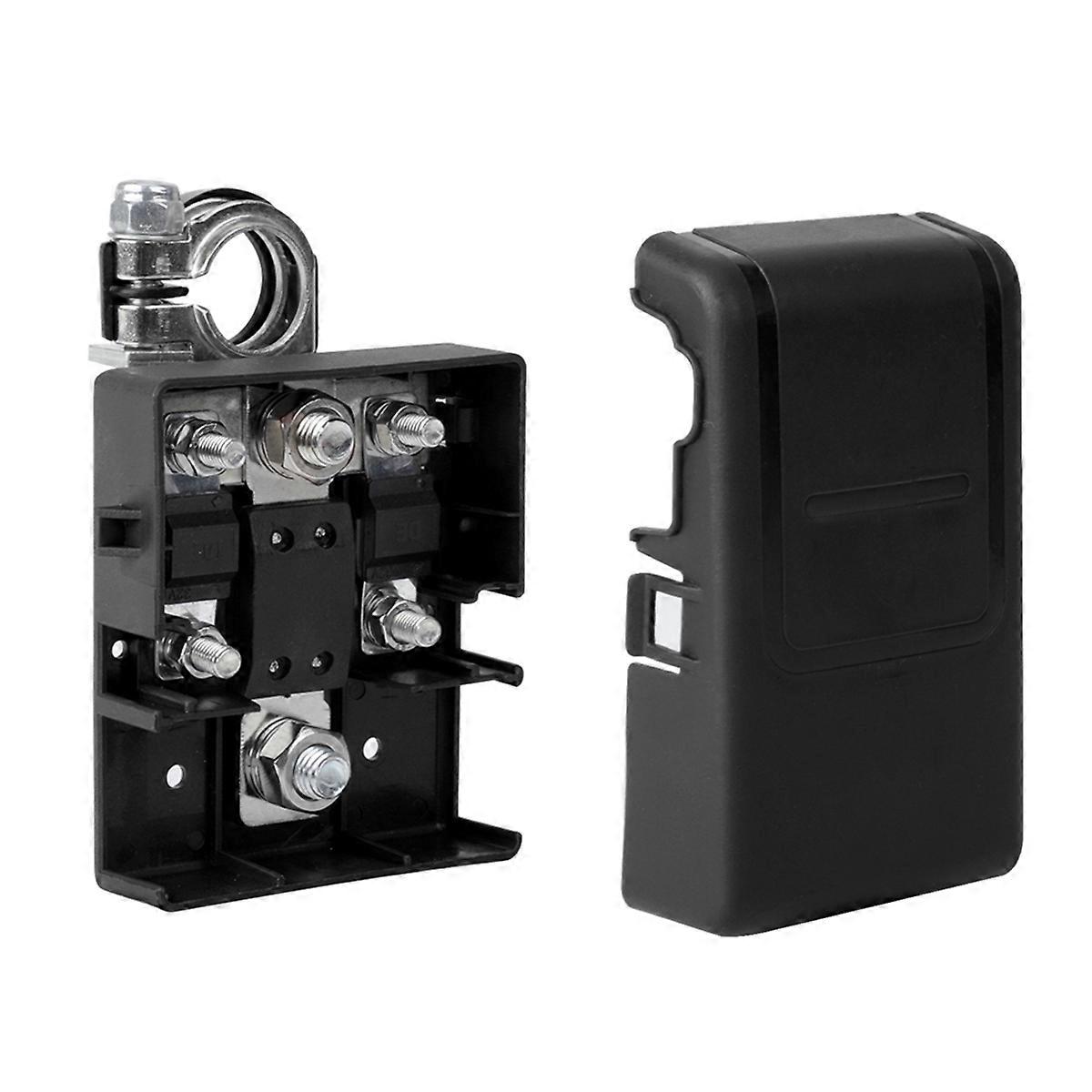 32V 400A Car Quick Release Fused Battery Distribution Terminal Black
