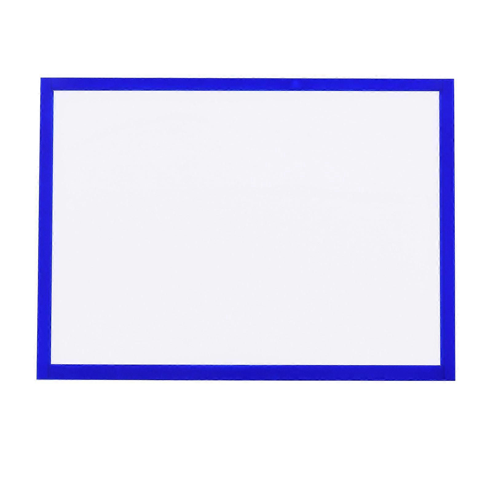 A4 Document Frame Transparent PVC Magnetic File Display Frame for Office School Home