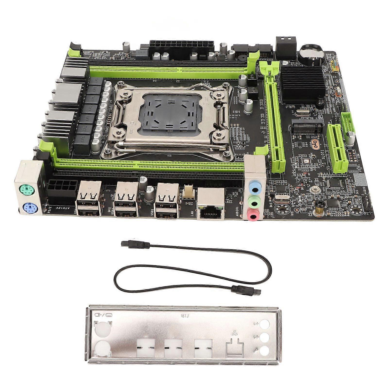 X79 F1 Motherboard Support LGA 2011 Pin DDR3 4 Channel Design M. 2 Interface M ATX Gaming Motherboards