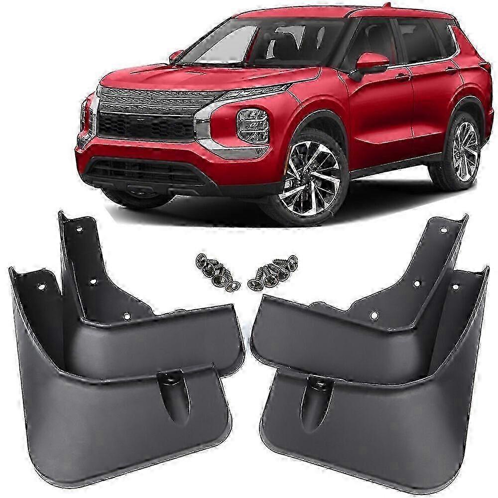 Mud Flaps For Mitsubishi Outlander 2022-2024 Splash Guard Mudguards Front Rear 26s