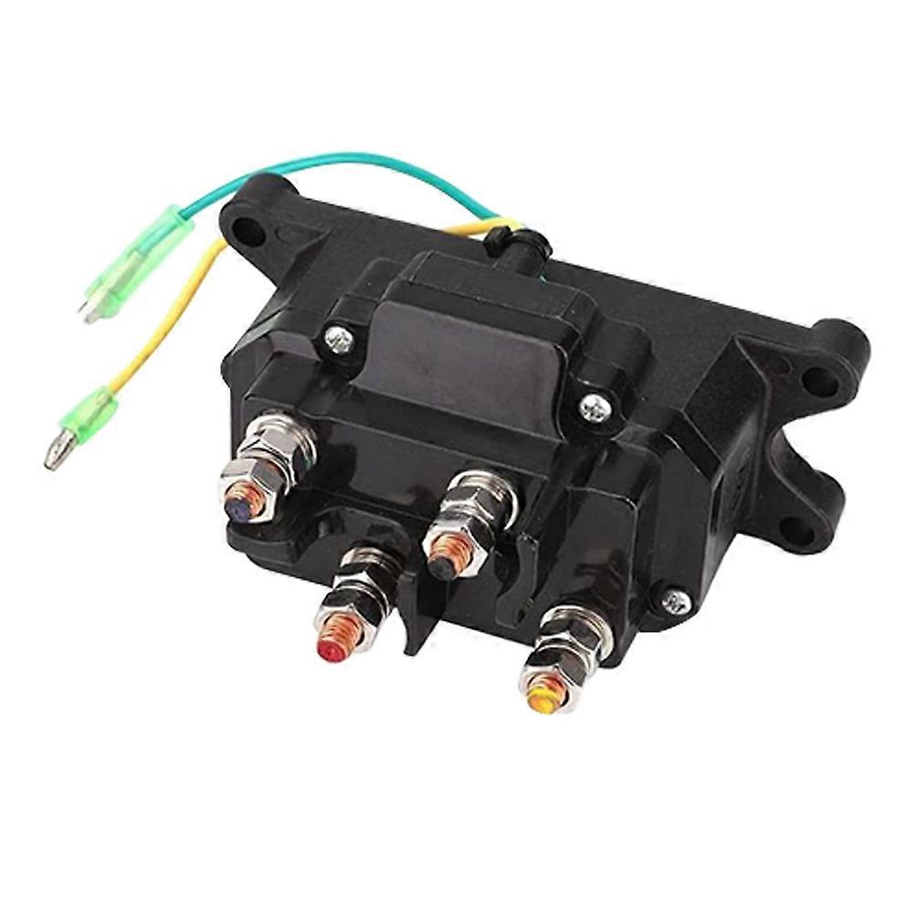 Utv Winch Solenoid Relay Contactor Electric Winches Replacement 4Pcs