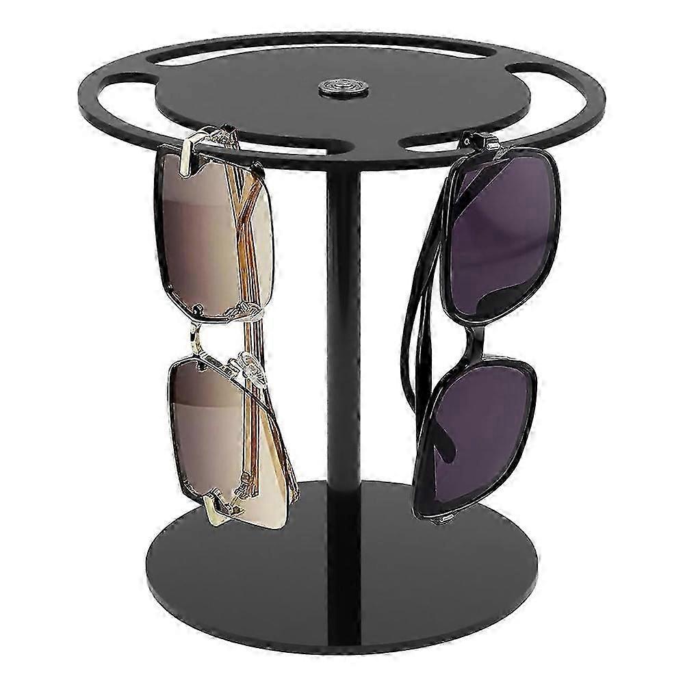 Support de lunettes de soleil en acrylique rotatif à 360°, présentoir pour lunettes de vue