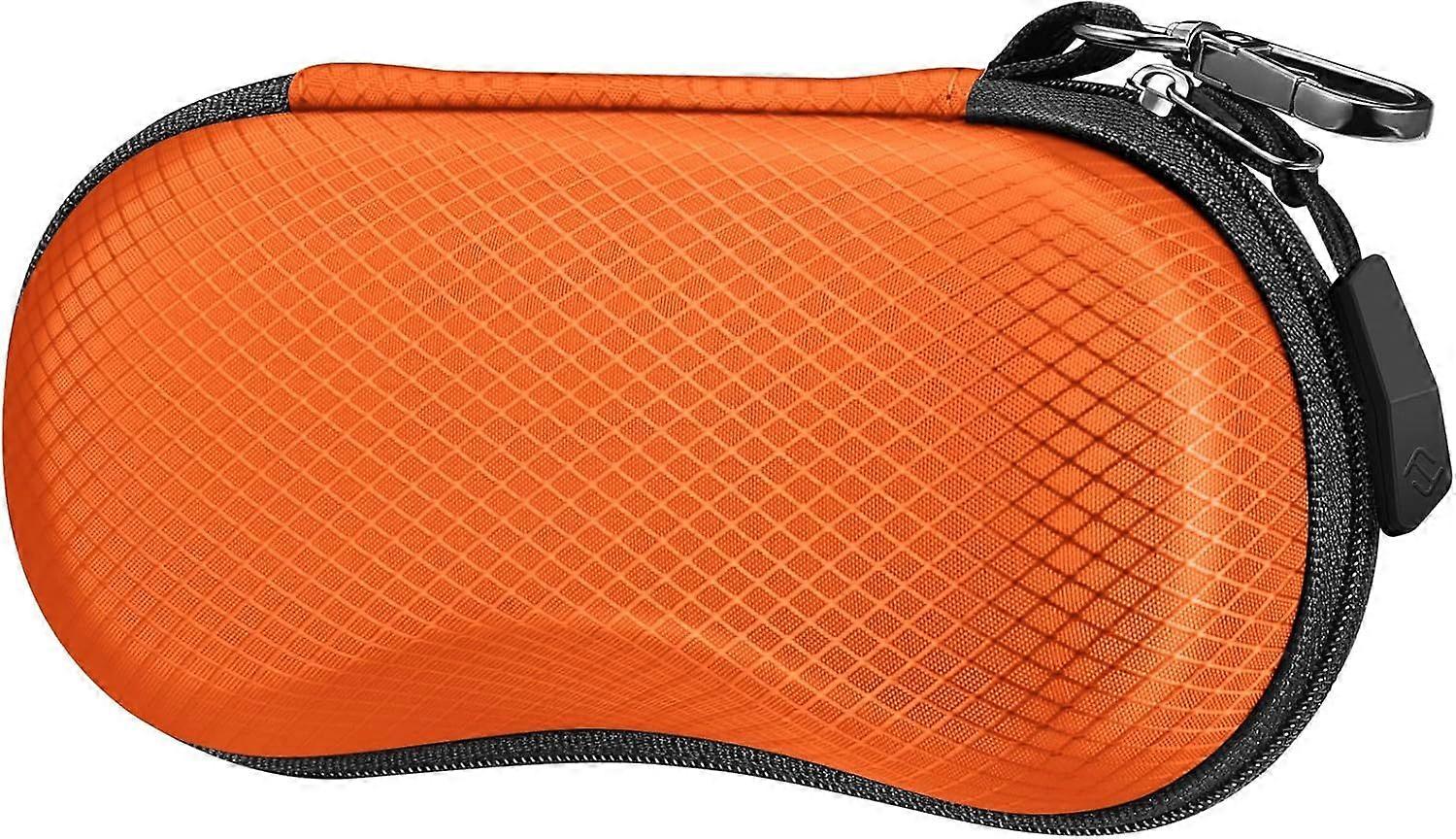 Sunglasses Case, Hard EVA Shell Shockproof Sport Glasses Case with Metal