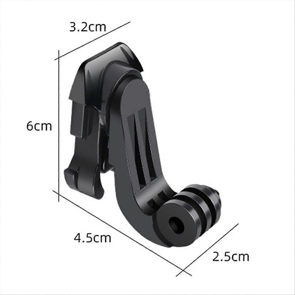 360 Rotate J-Hook Buckle Quick Release Adapter Base for GoPro 12 11