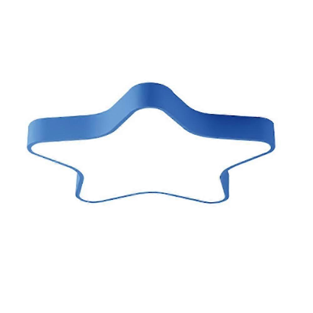 40CM Ceiling Lamp 24W Modern Multicolor Macaron LED Ceiling LightsBlue