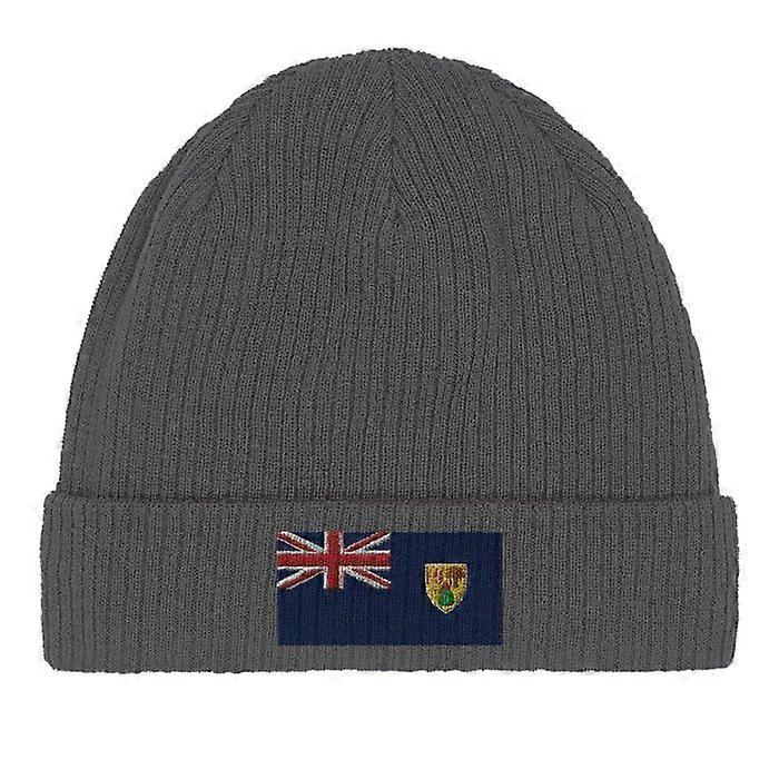 Turks and Caicos Flag Cap in Gray