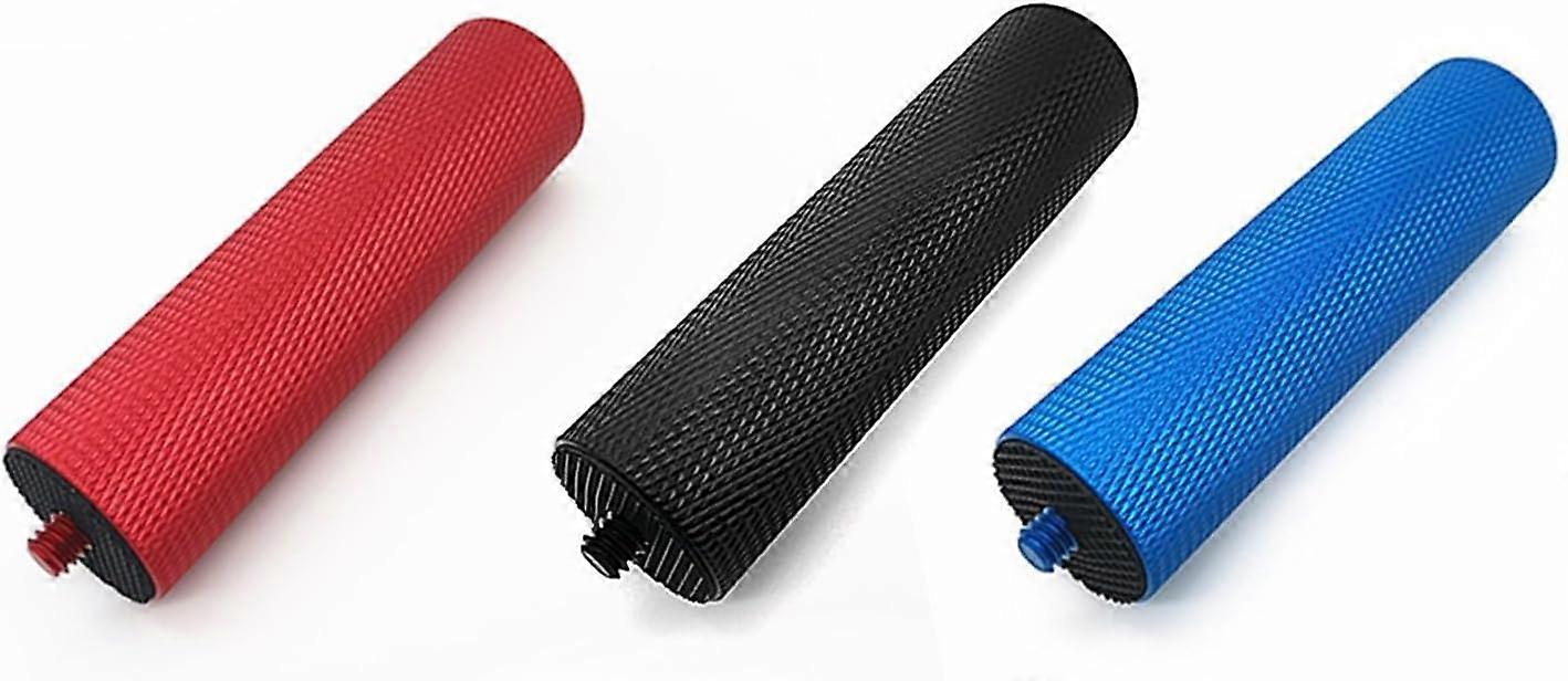 Metal Handle Grip Aluminum Alloy 1/4Thread For Photo Light And Camera Flashlight Blue